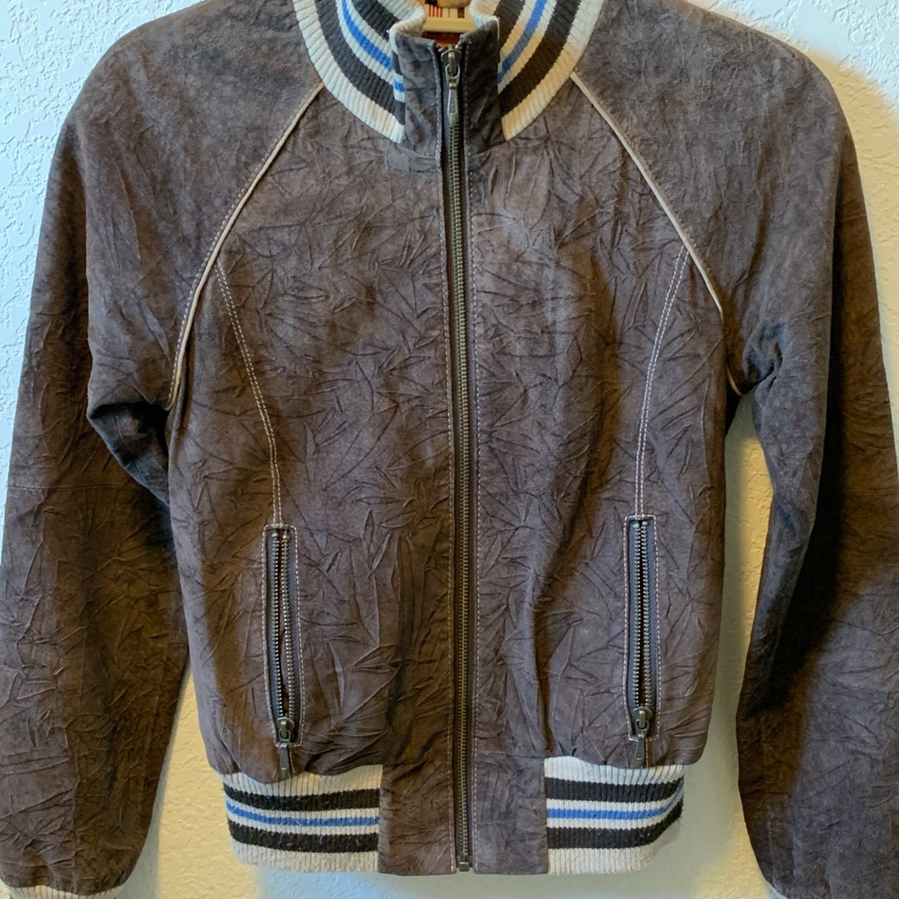 Anonymous John Carlisle suede jacket